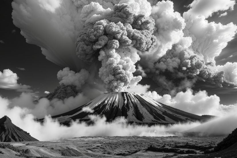 Dreaming about a volcano