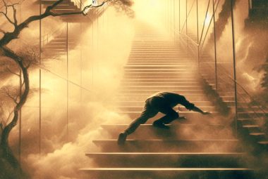 dreams about struggling to walk up stairs